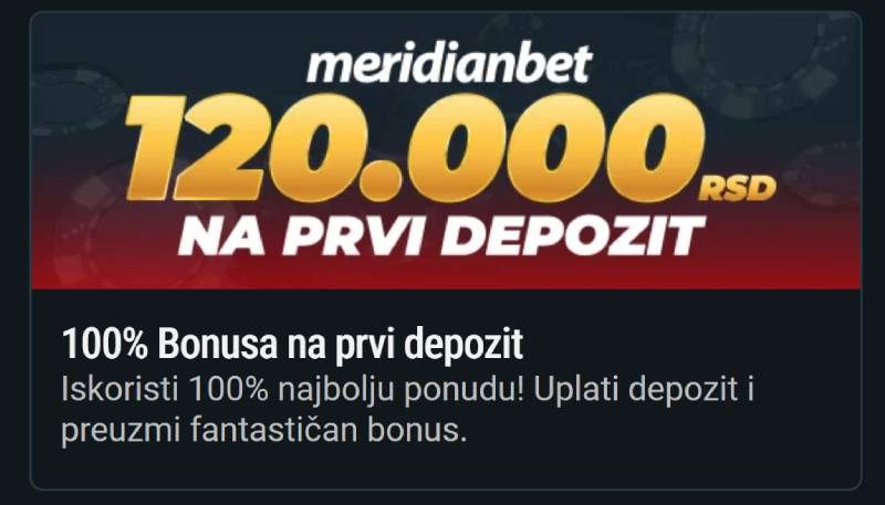 Meridian bonus na depozit