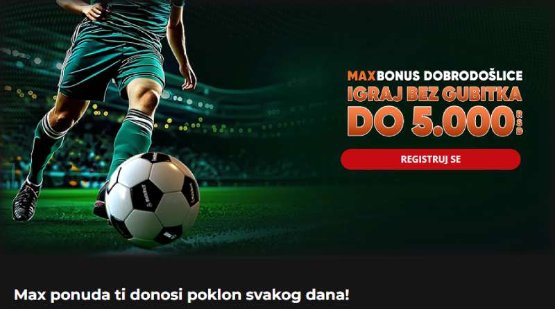 Maxbet bonus dobrodoslice