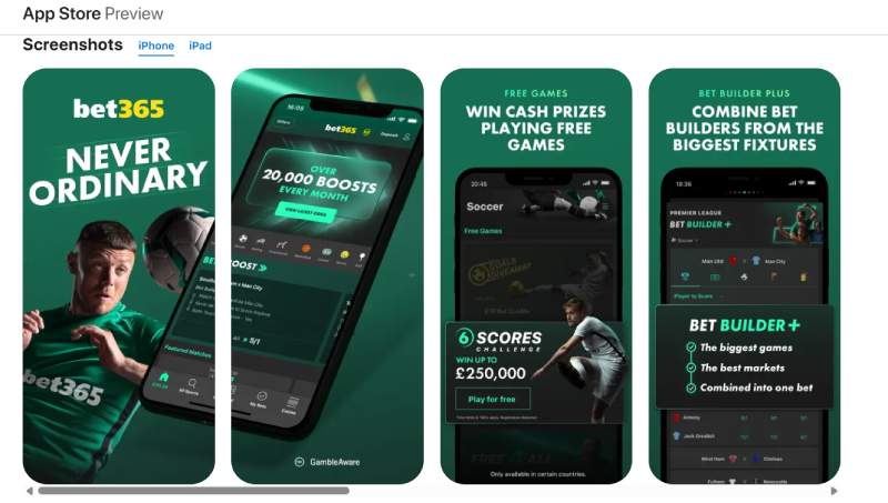 bet365 aplikacija