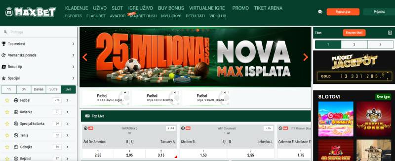 MaxBet online